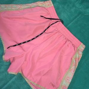 Victoria’s Secret Pink running shorts